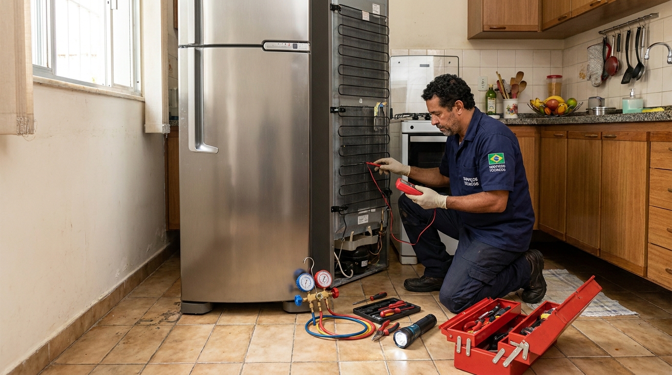 Manutenção na refrigeração em Campo Grande-MS